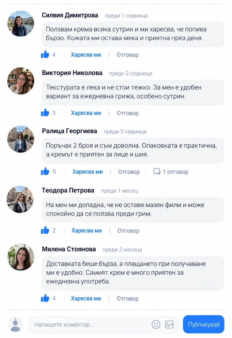 Клиентски впечатления за Hyaluron Care — екран 1